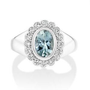 Real Fine Studio Heirloom Signet in Sky